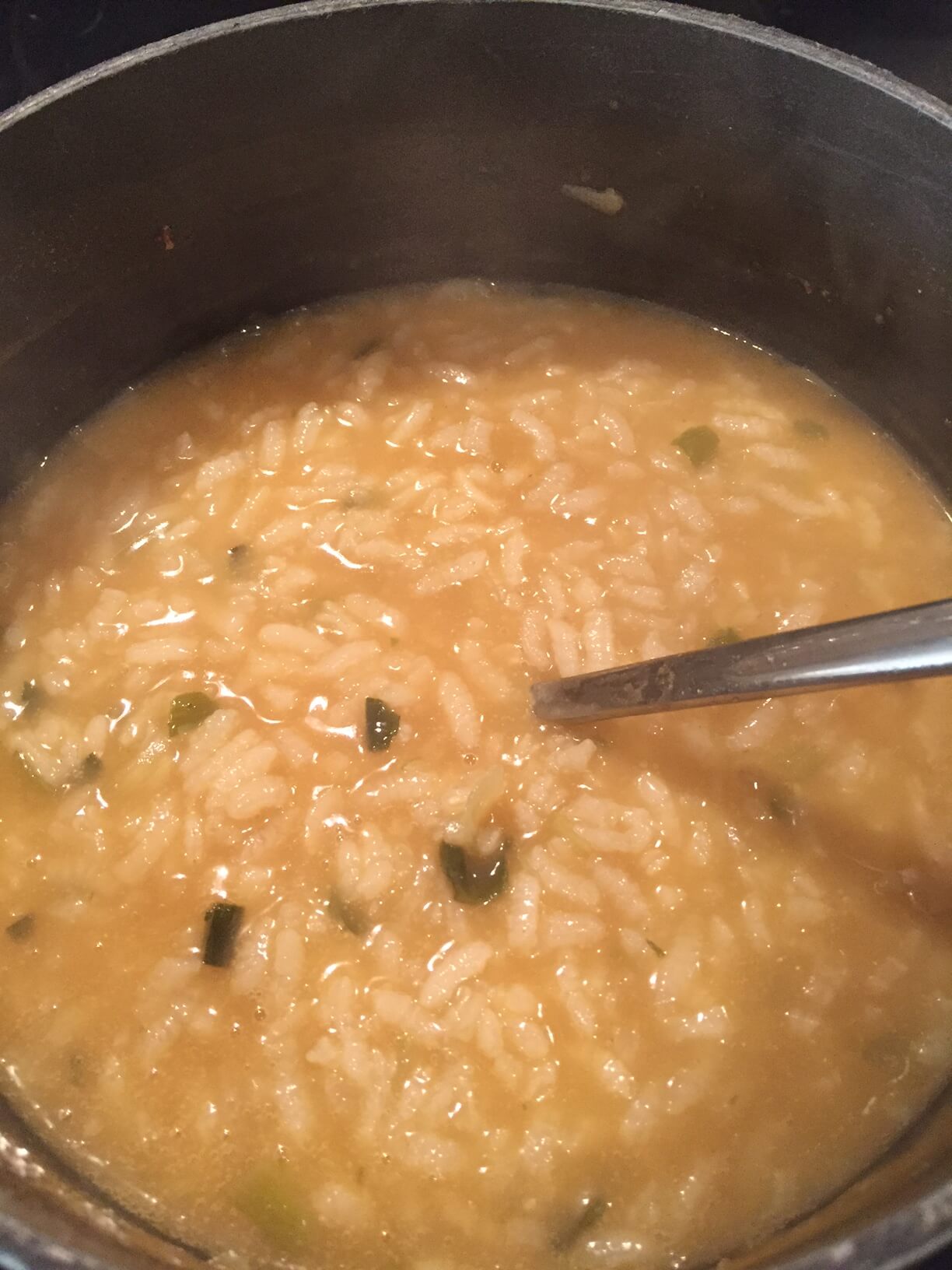 Cooked Risotto