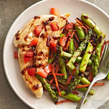 Balsamic Chicken with Vegetables