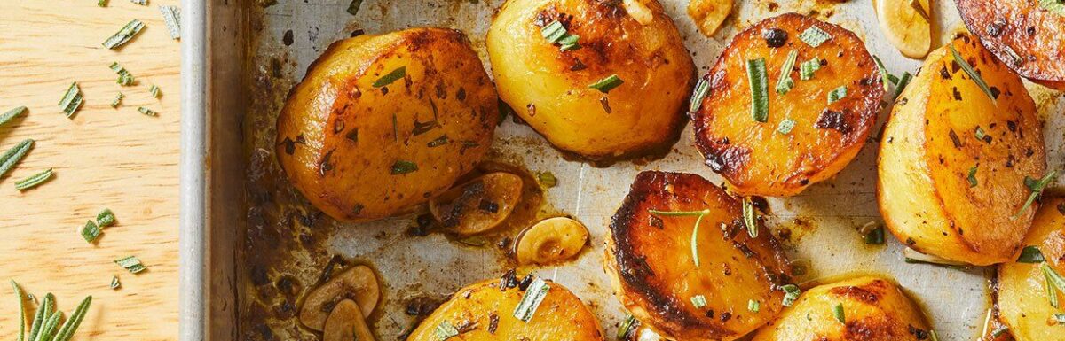 Lemon-Rosemary Melting Potatoes